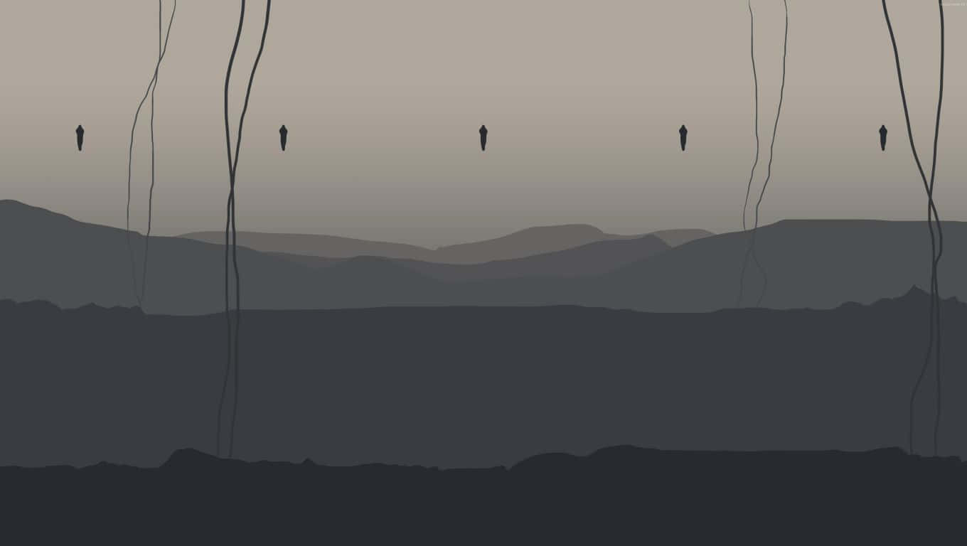 Death Stranding Hd Minimalist Art Wallpaper