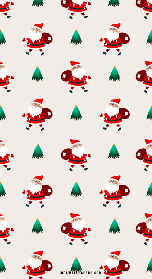 Deck The Halls With Simple And Cute Christmas Decorations Wallpaper