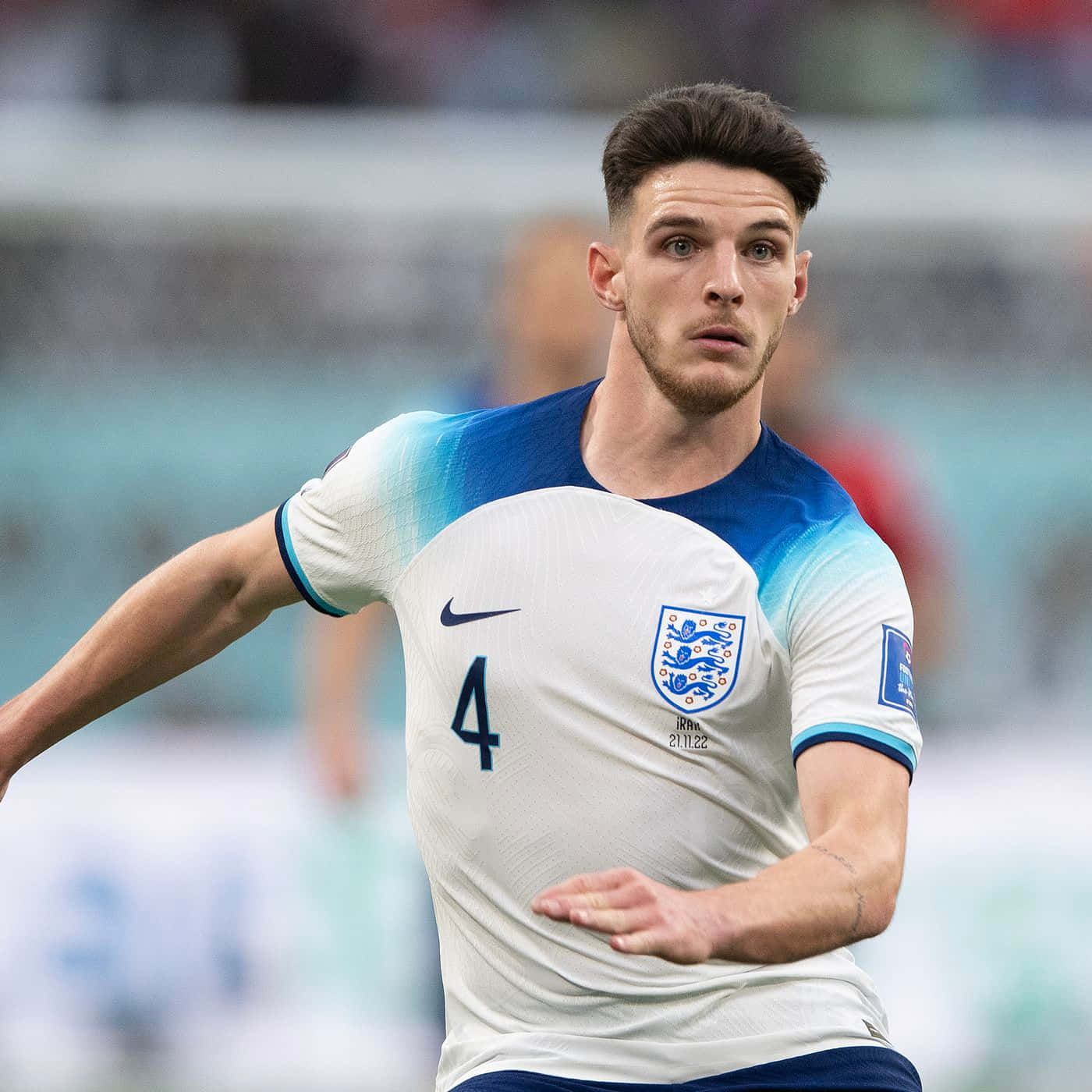 Declan Rice England Football Kit Wallpaper