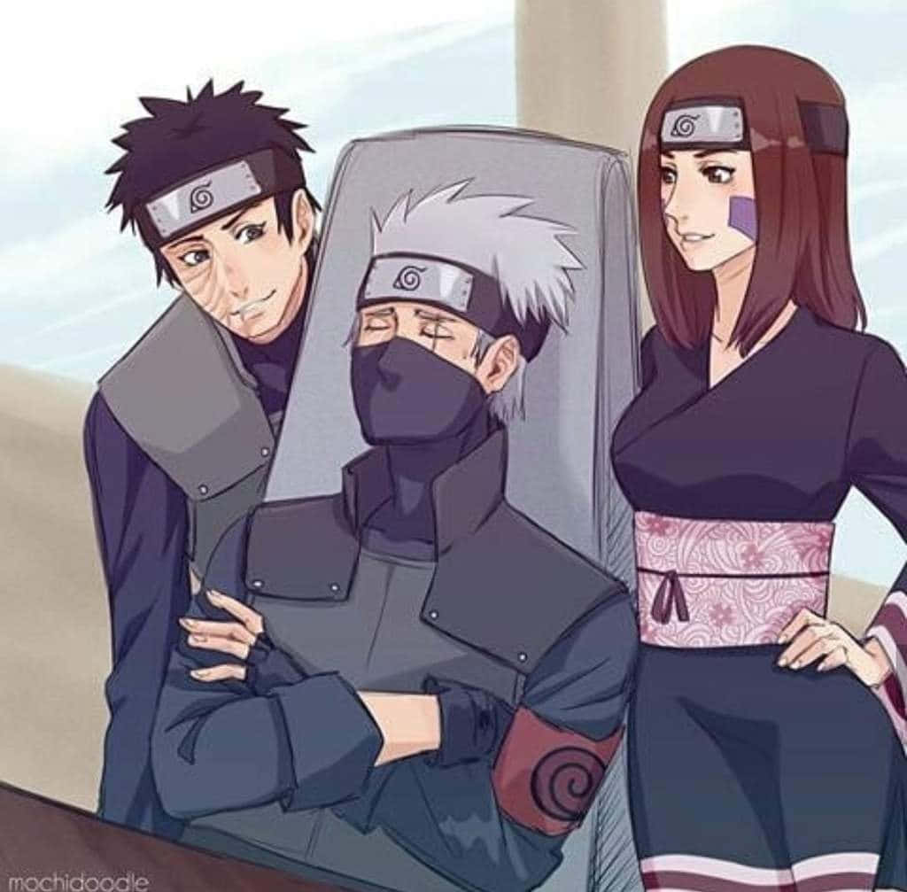 Defining Moments: Kakashi And Rin Wallpaper