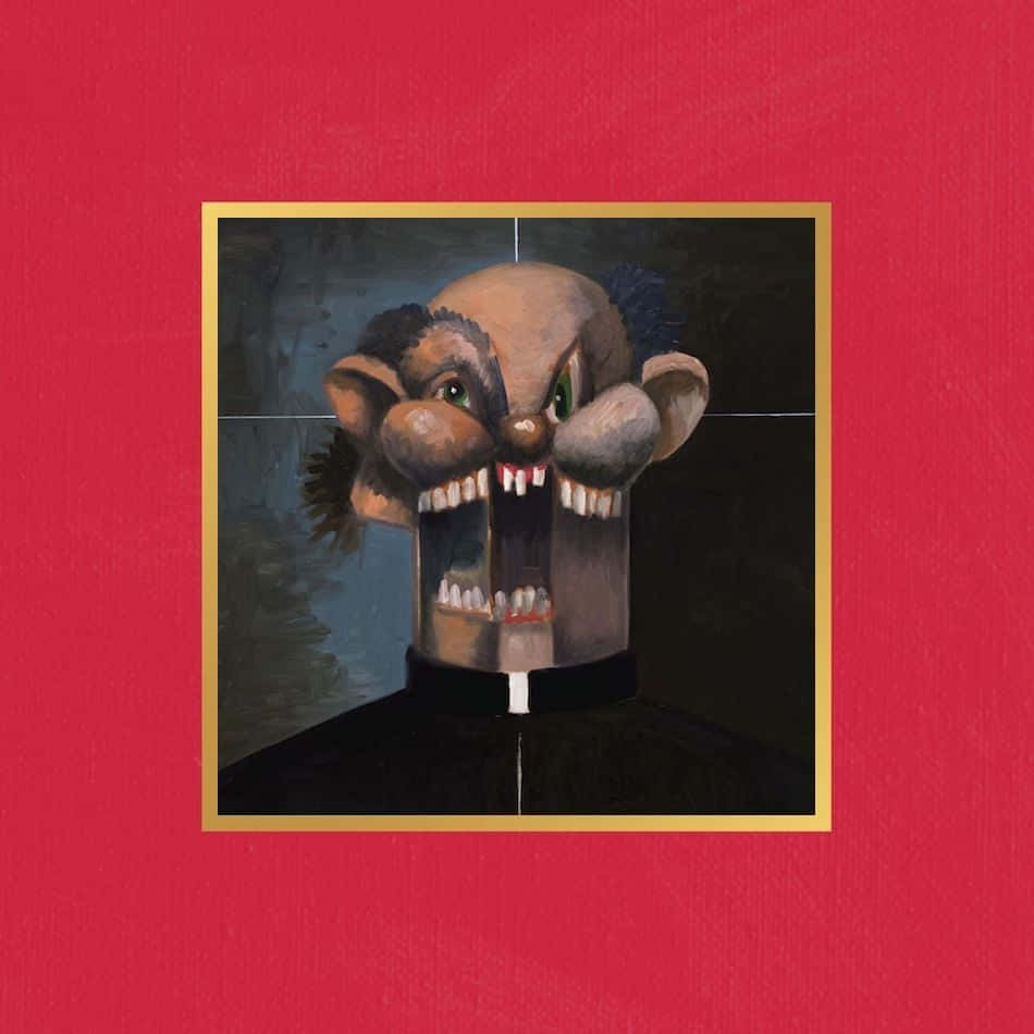 Deformed Kanye Bear My Beautiful Dark Twisted Fantasy Wallpaper