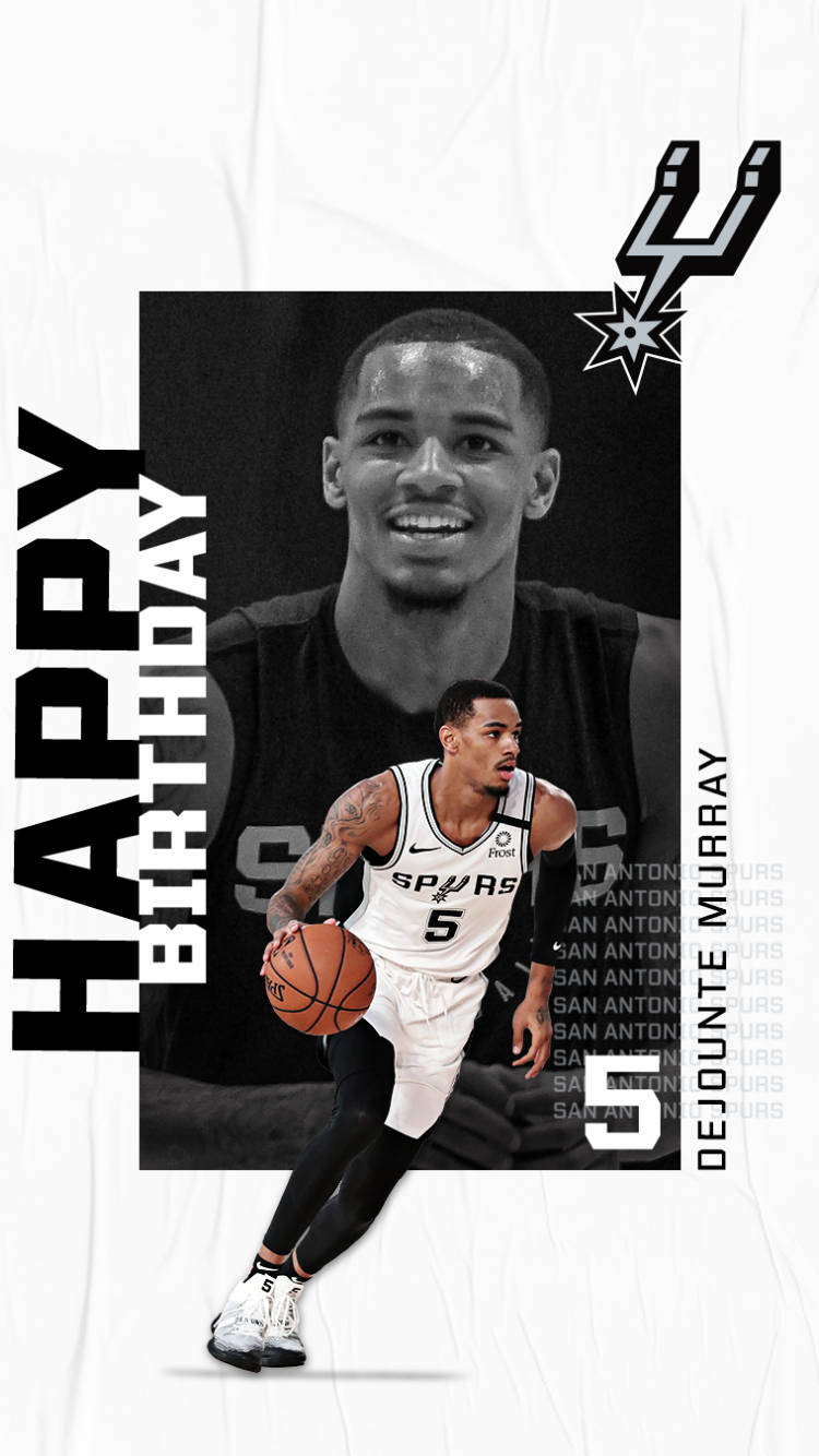 Dejounte Murray Fan Art Wallpaper