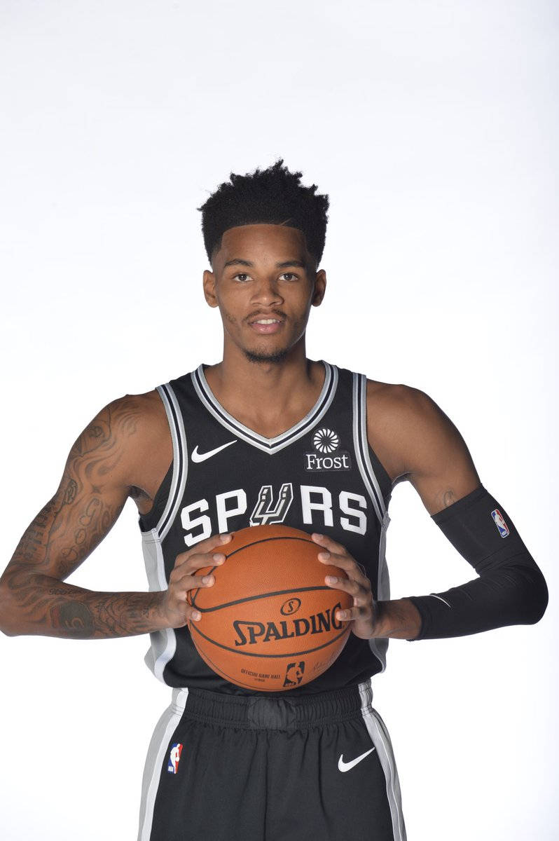 Dejounte Murray Nba Media Day Wallpaper