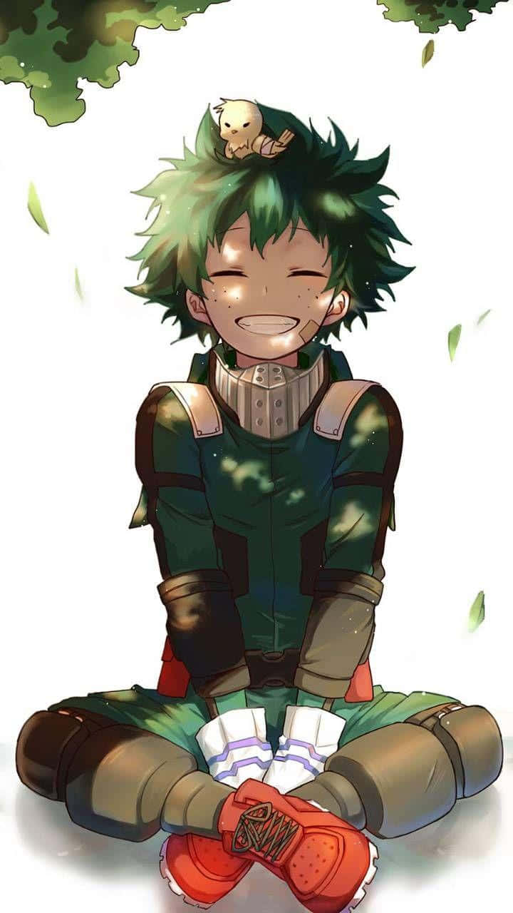 Deku – A Symbol Of Determination And Hope Wallpaper