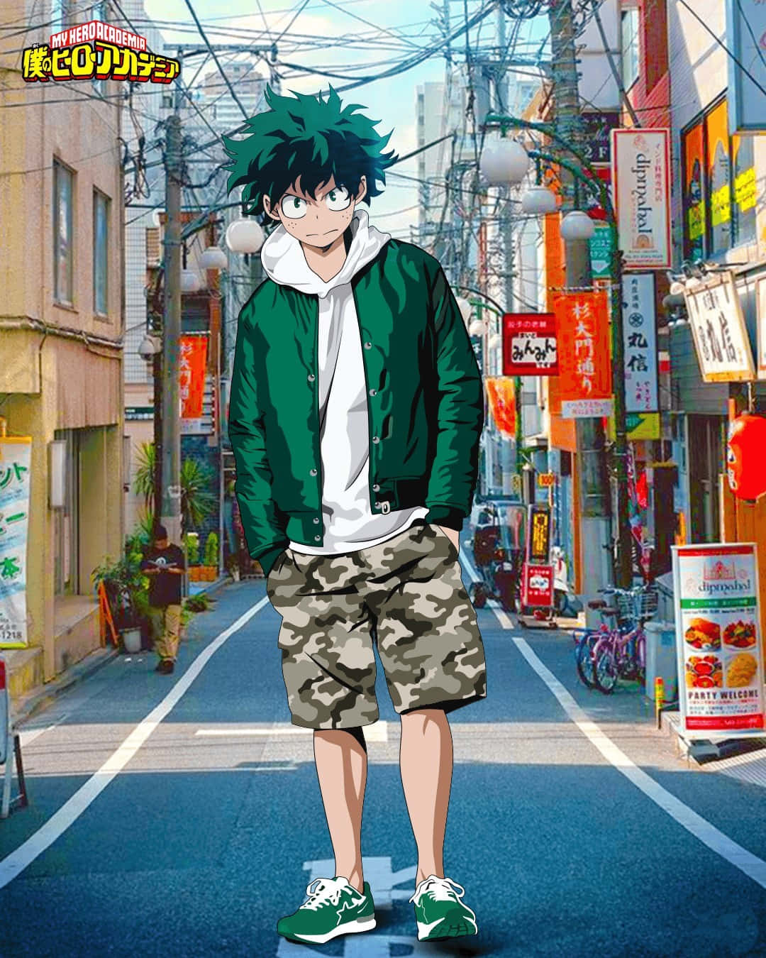 Deku Dripin Urban Setting Wallpaper