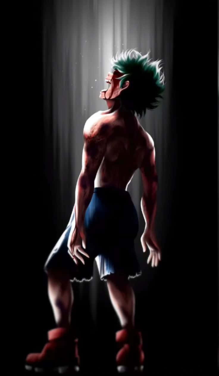 Deku Power Up Artwork Wallpaper