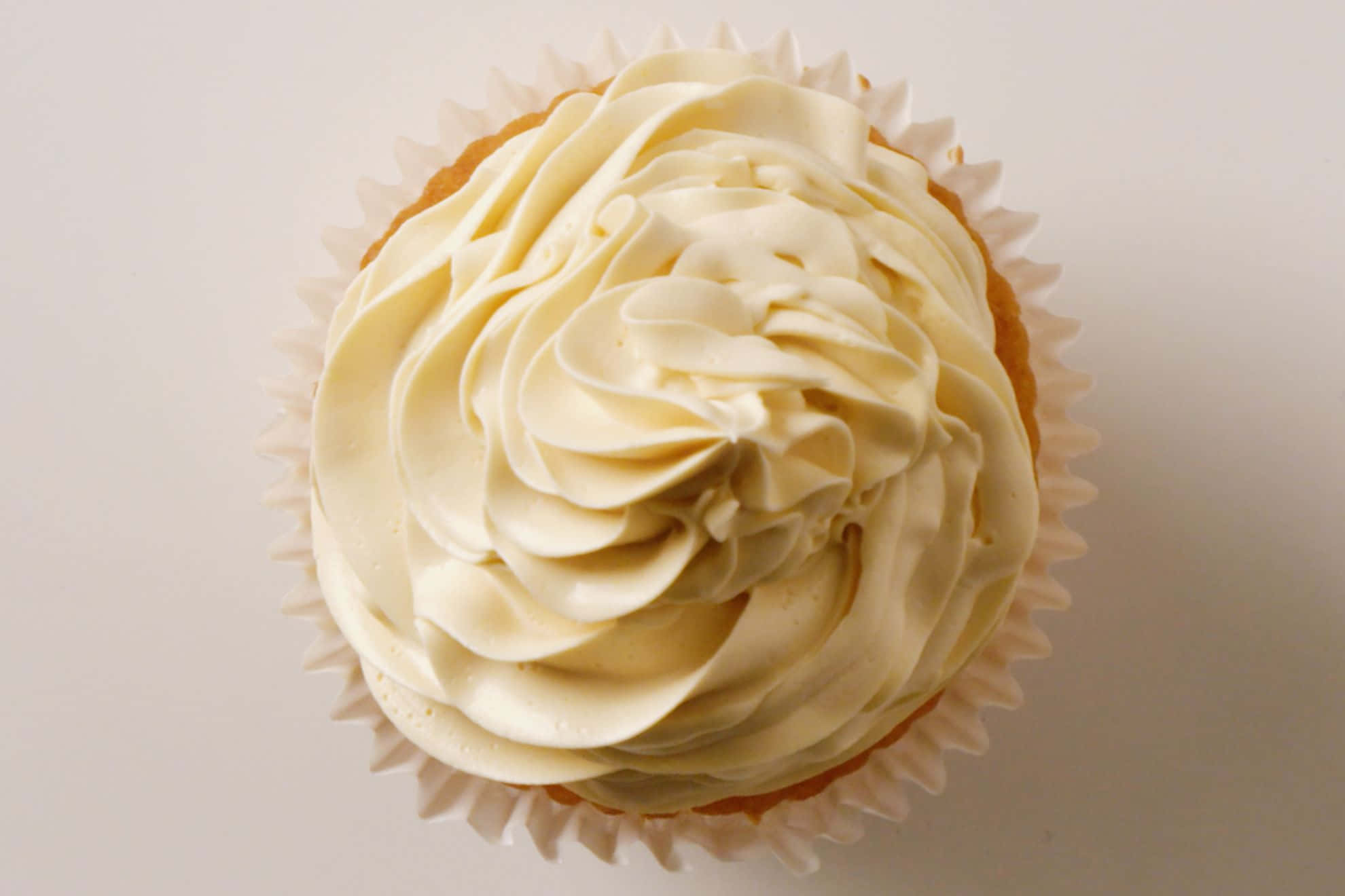 Delicious And Delightfully Creamy Buttercream Frosting Wallpaper