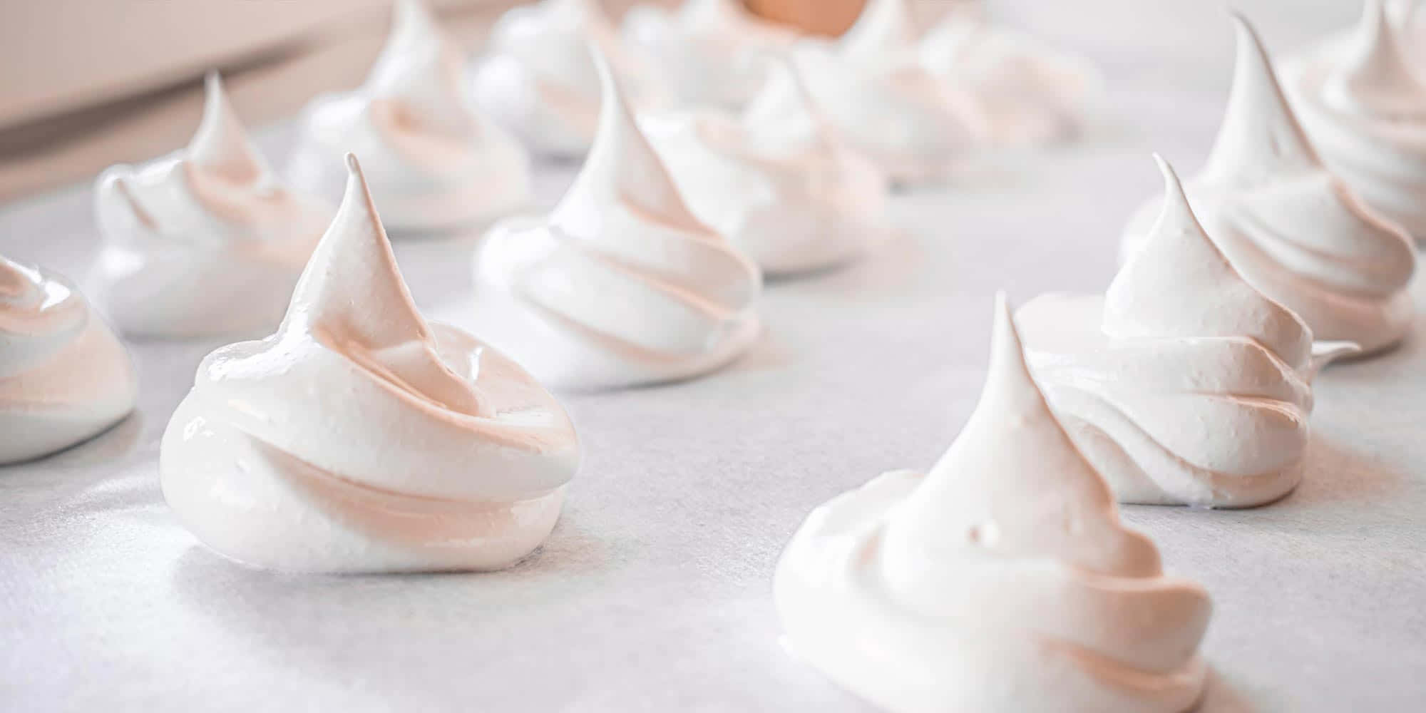 Delicious And Fluffy Meringue Wallpaper