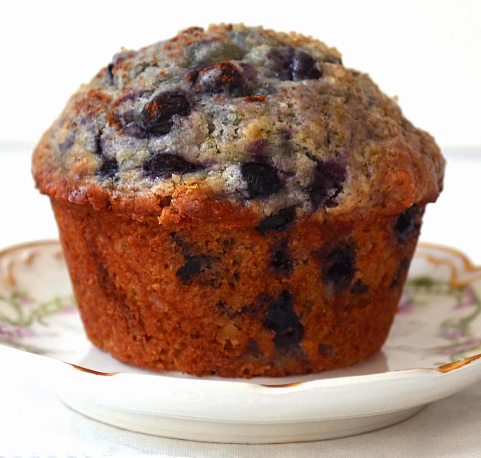 Delicious Blueberry Muffins For The Perfect Snack Wallpaper