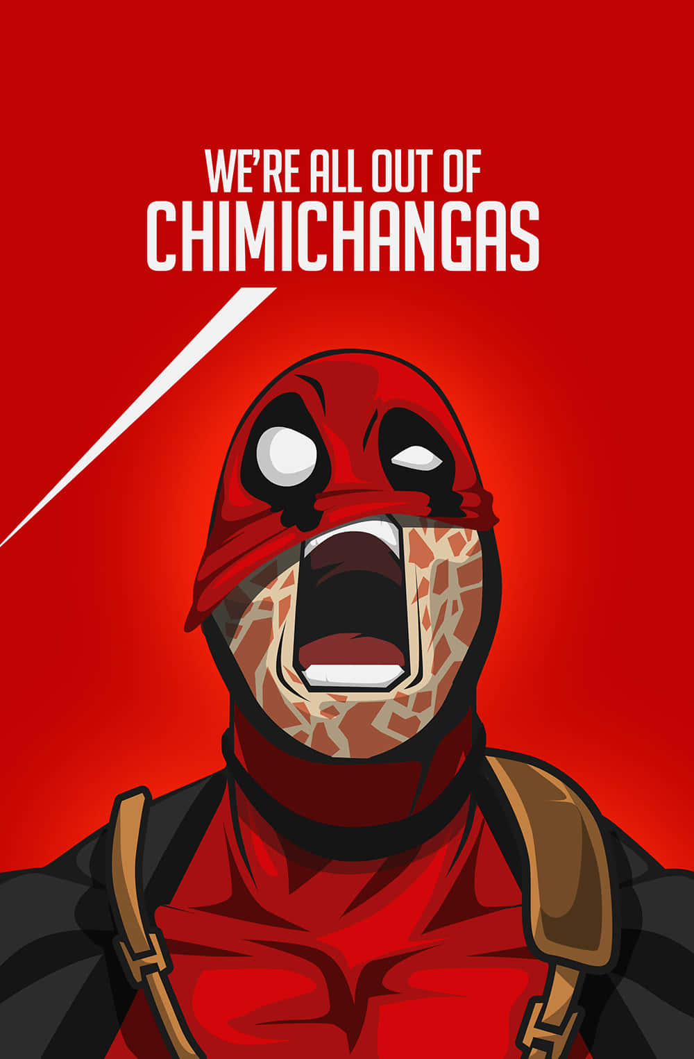 Delicious Chimichangas Platter Wallpaper