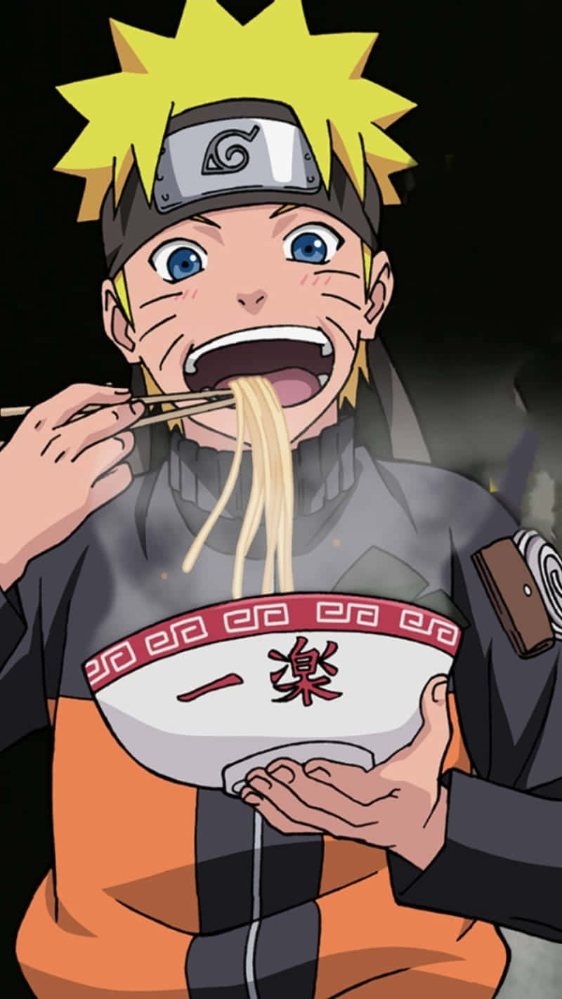 Delicious Naruto Ramen Bowl To Satisfy Your Cravings Wallpaper