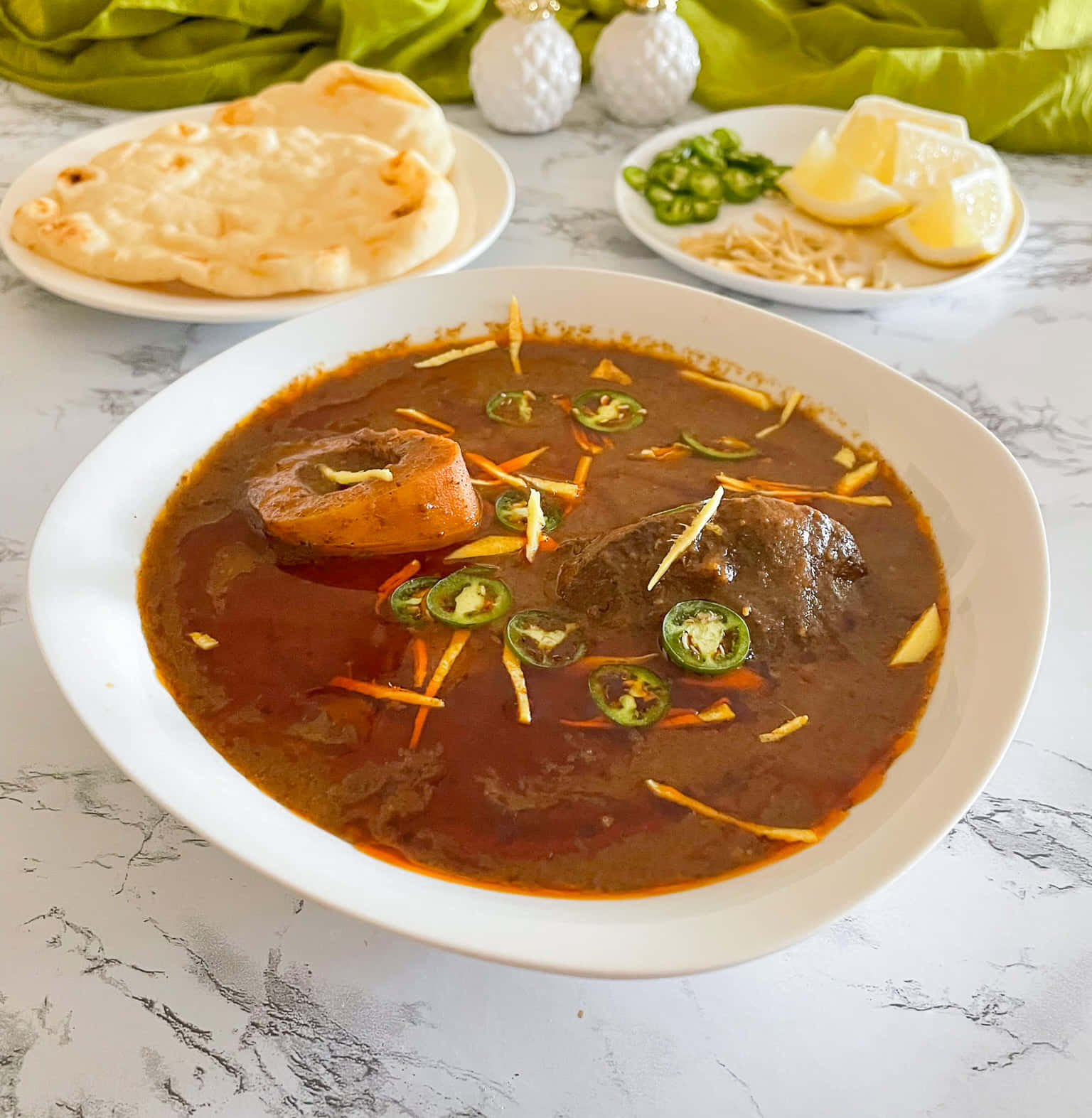 Delicious Nihari Ready To Serve Wallpaper