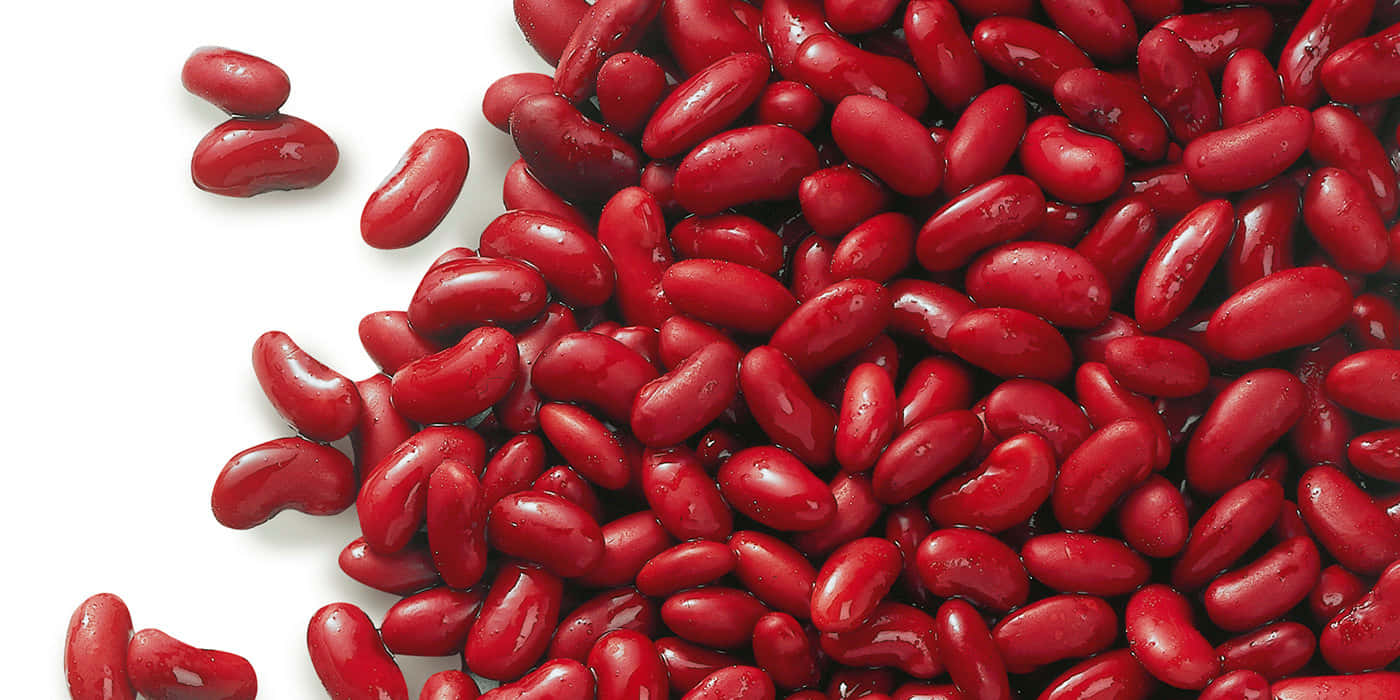 Delicious Red Beans Close-up Wallpaper