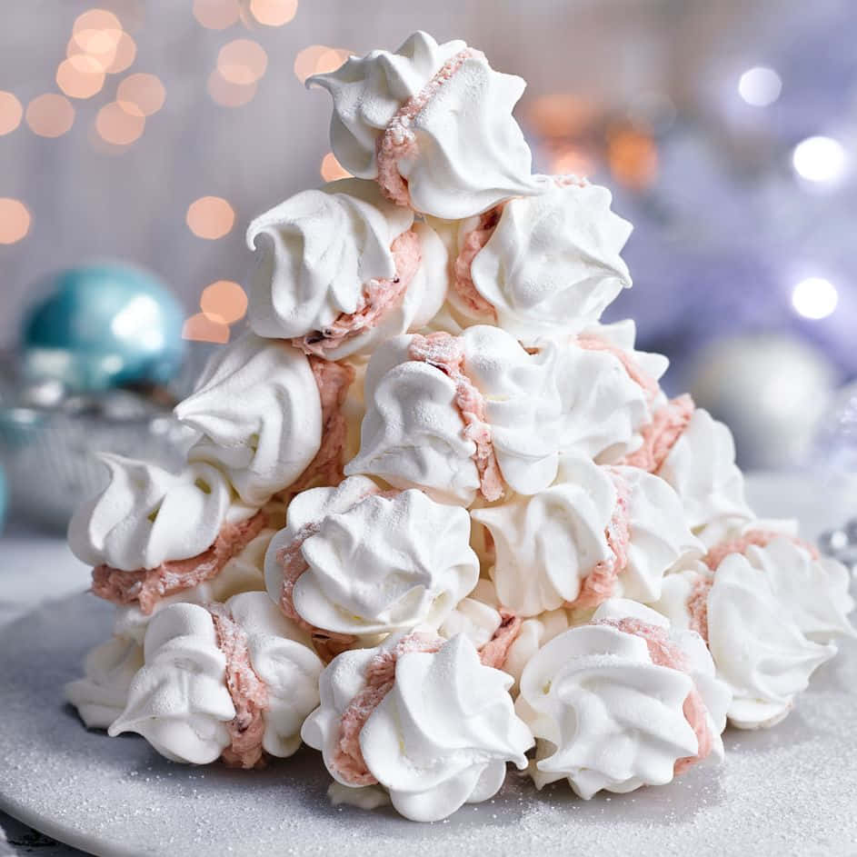 Delicious Vanilla Meringue Wallpaper