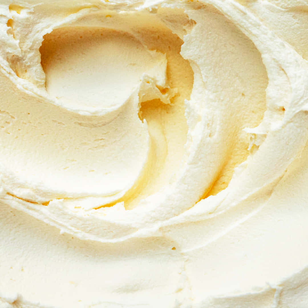 Deliciously Smooth Buttercream Frosting Wallpaper