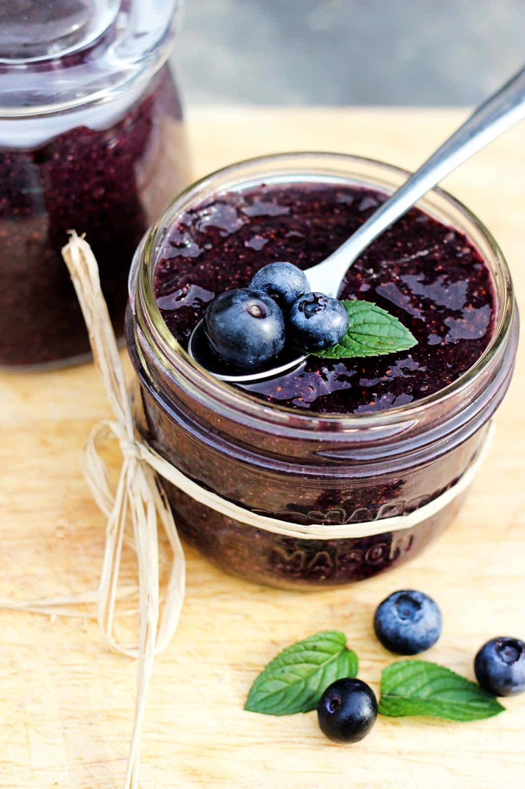 Deliciously Sweet Blueberry Jam Wallpaper