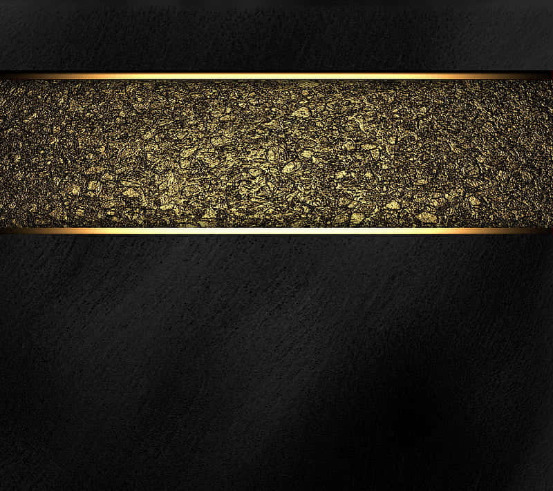 Delight In Elegant Black And Gold Wallpaper