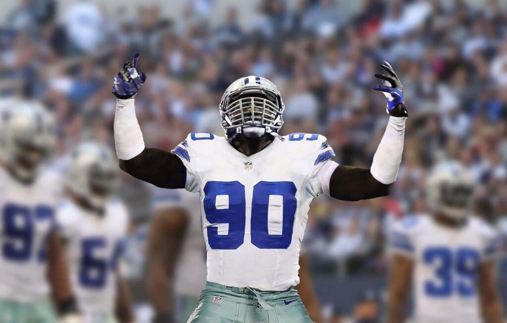 Demarcus Lawrence Cowboy #90 Wallpaper