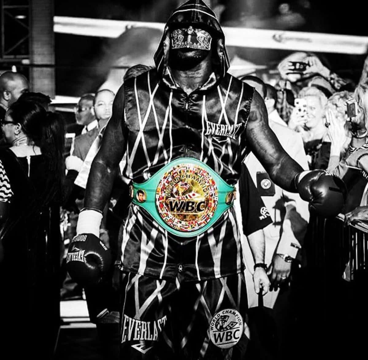 Deontay Wilder W B C Champion Entrance Wallpaper