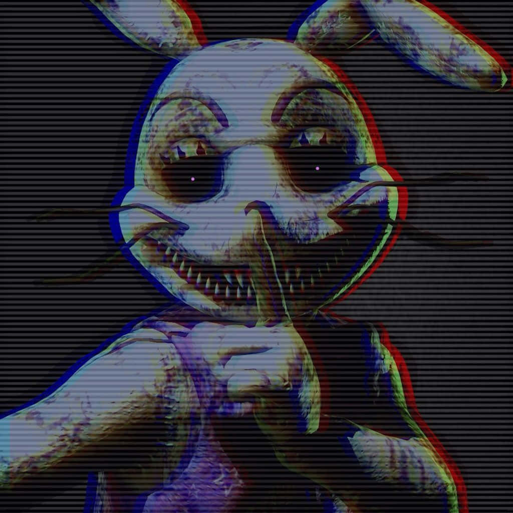 Deranged Glitchtrap Wallpaper