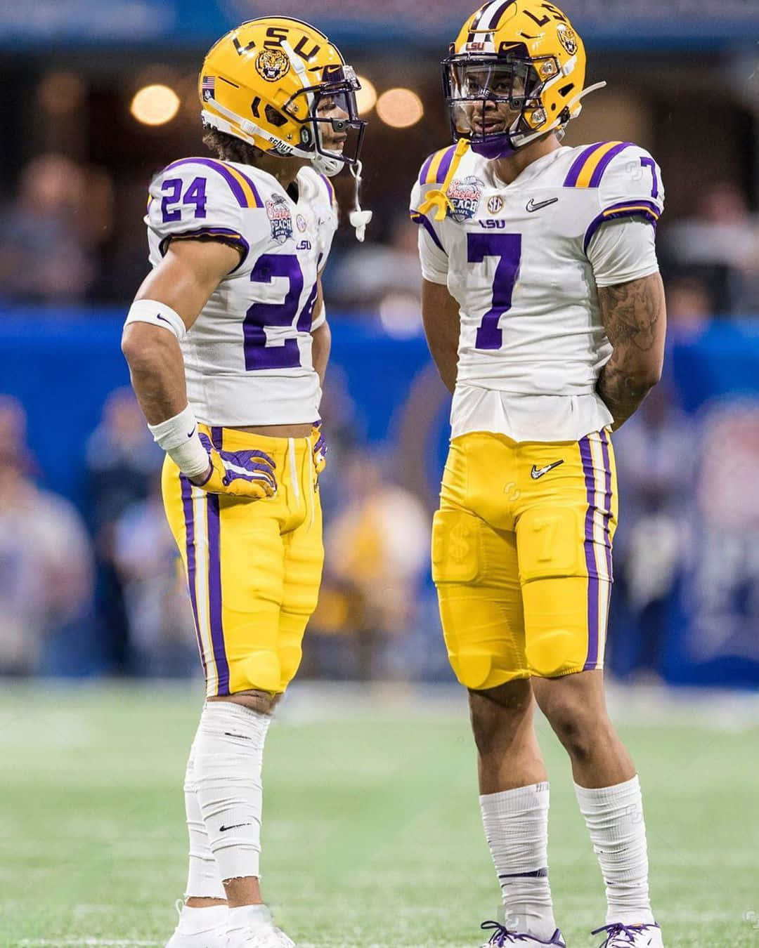 Derek Stingley Jr And Tyrann Mathieu Wallpaper