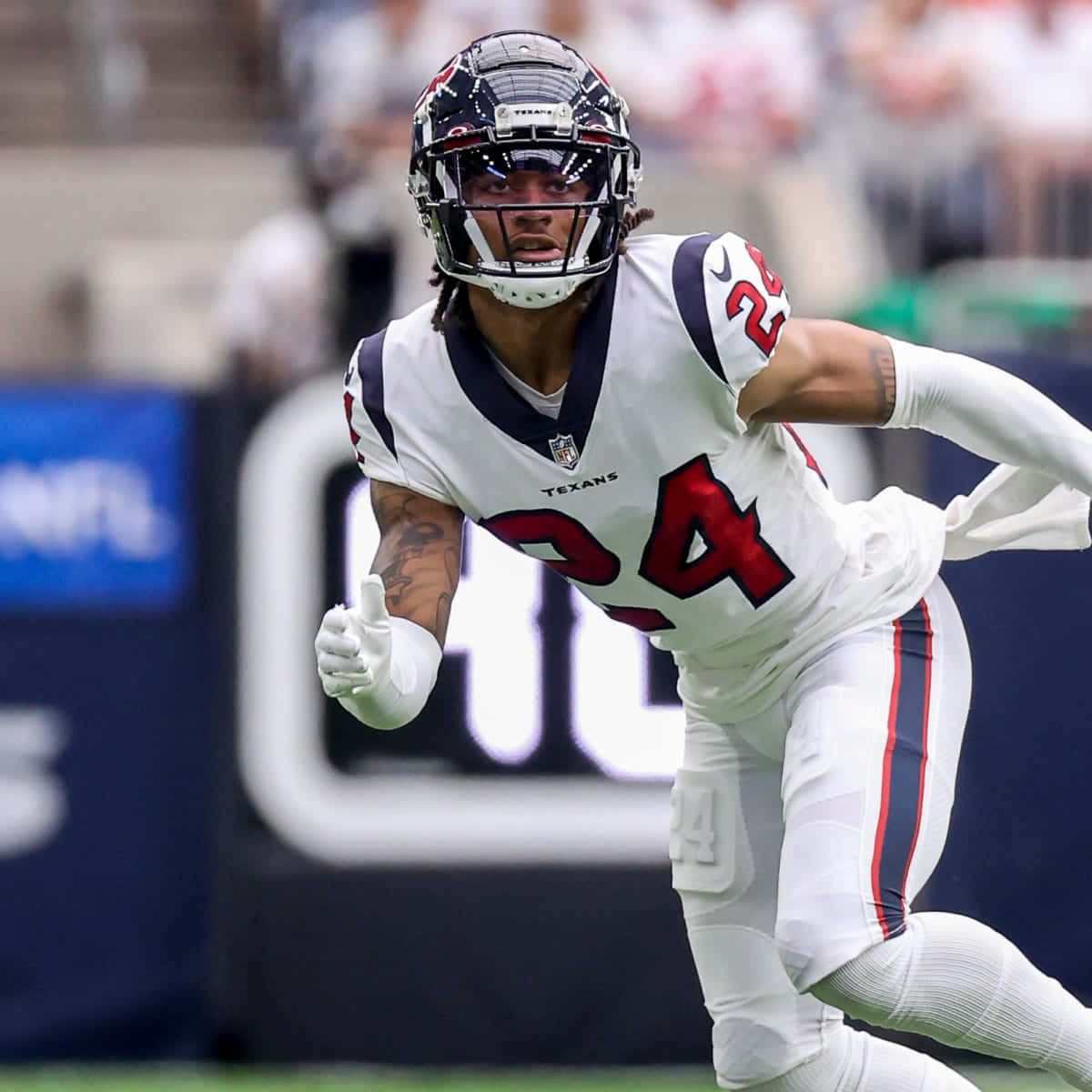 Derek Stingley Jr Houston Texans Rookie Wallpaper