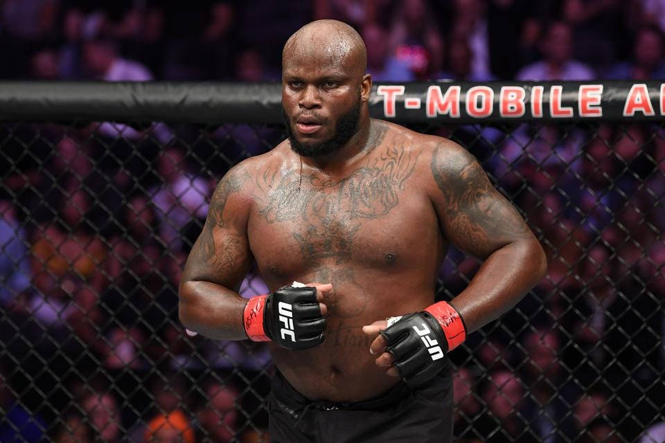 Derrick Lewis T Mobile Arena Wallpaper