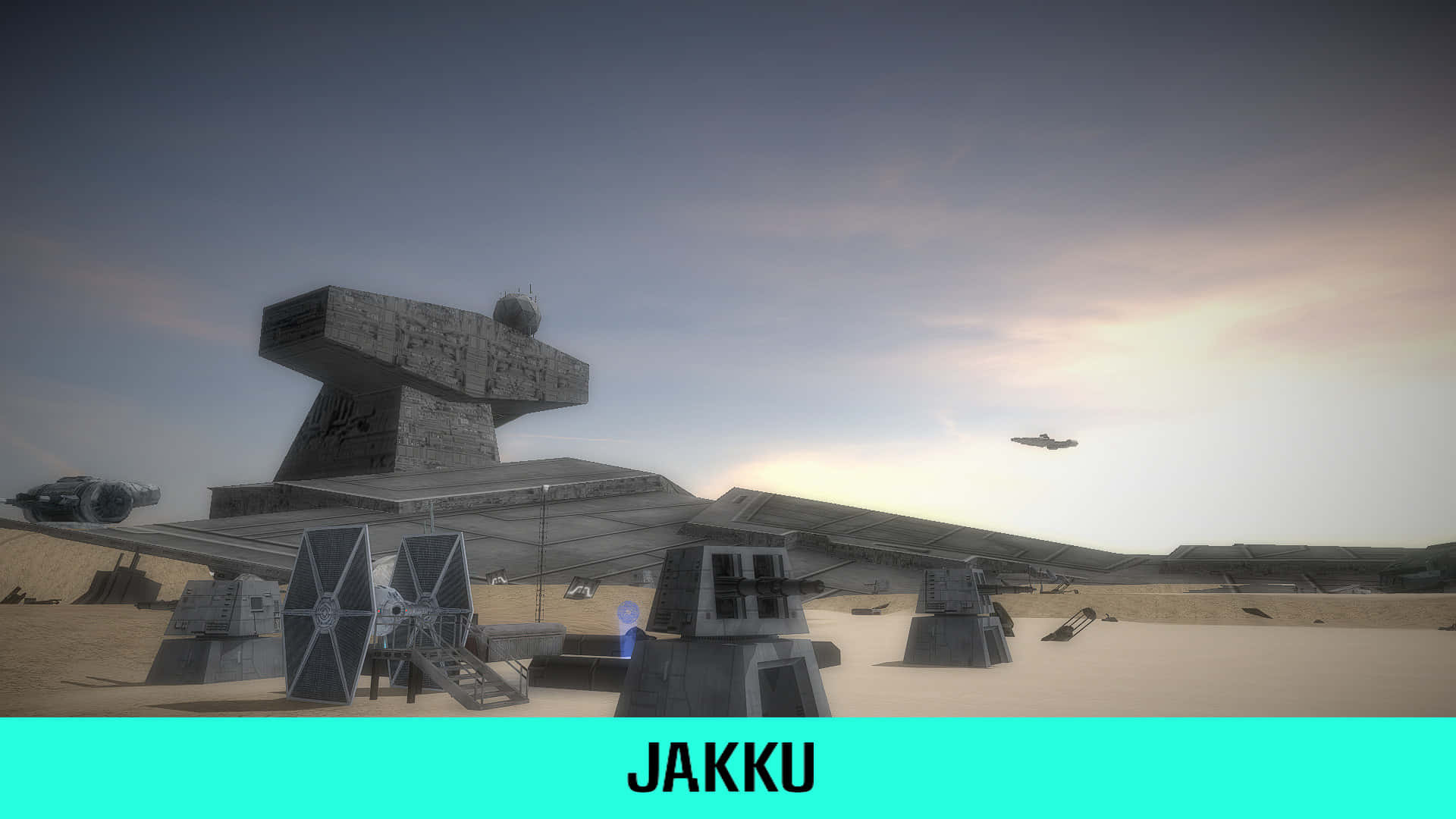 Desert Landscape Of Jakku Wallpaper