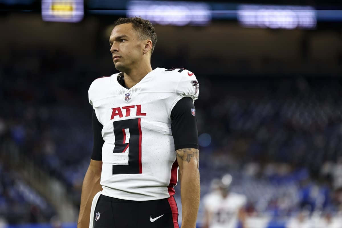 Desmond Ridder Atlanta Falcons Quarterback Wallpaper