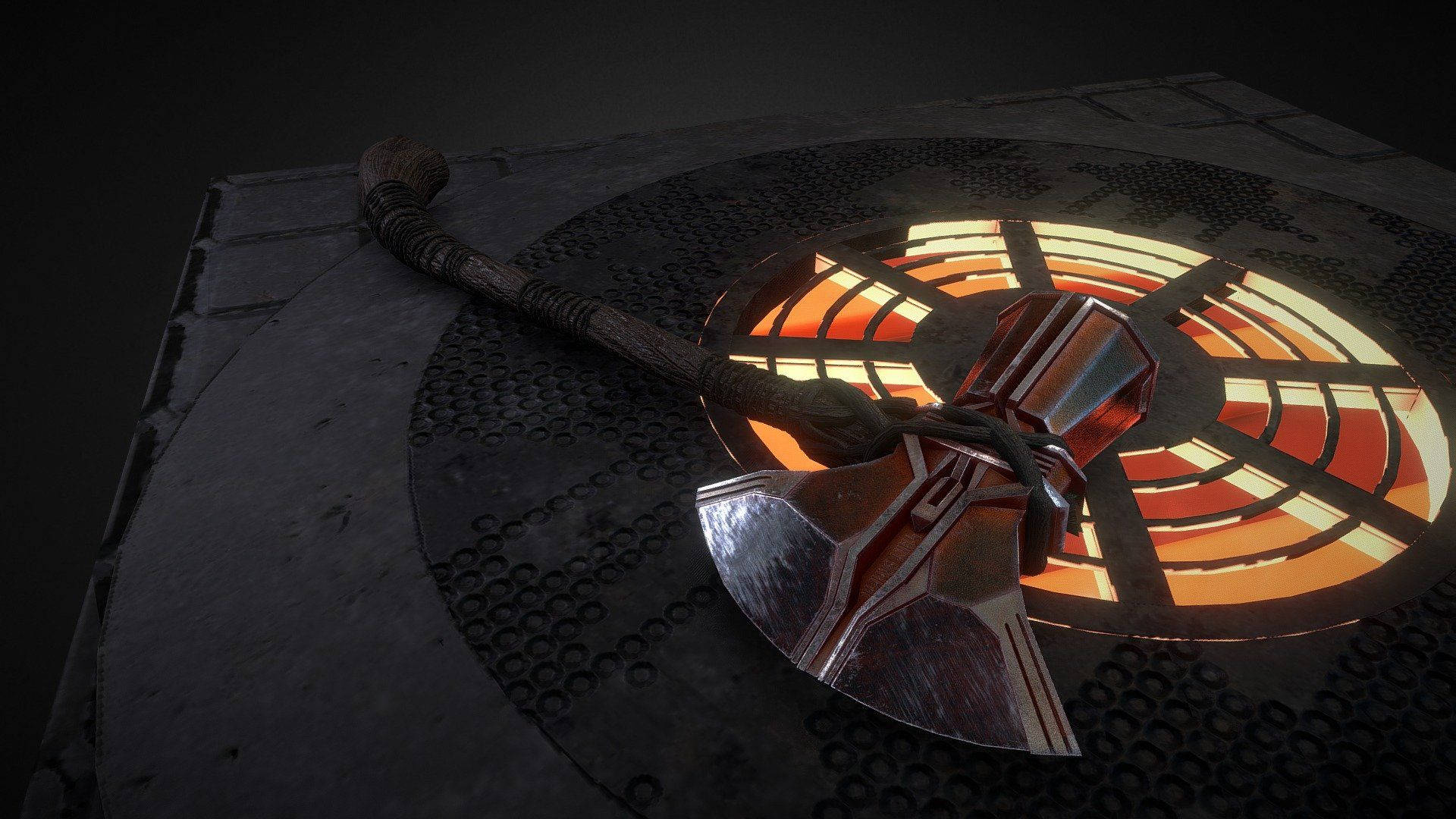 Detailed Shot Of Marvel Thor Stormbreaker Wallpaper