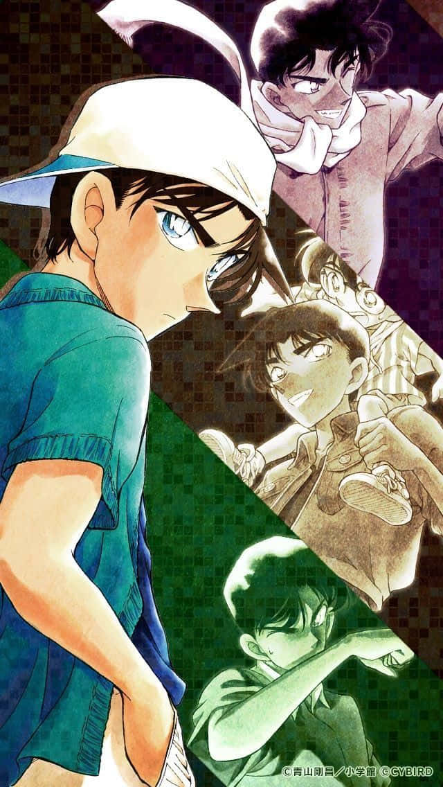 Detective Conan Characters Collage Wallpaper