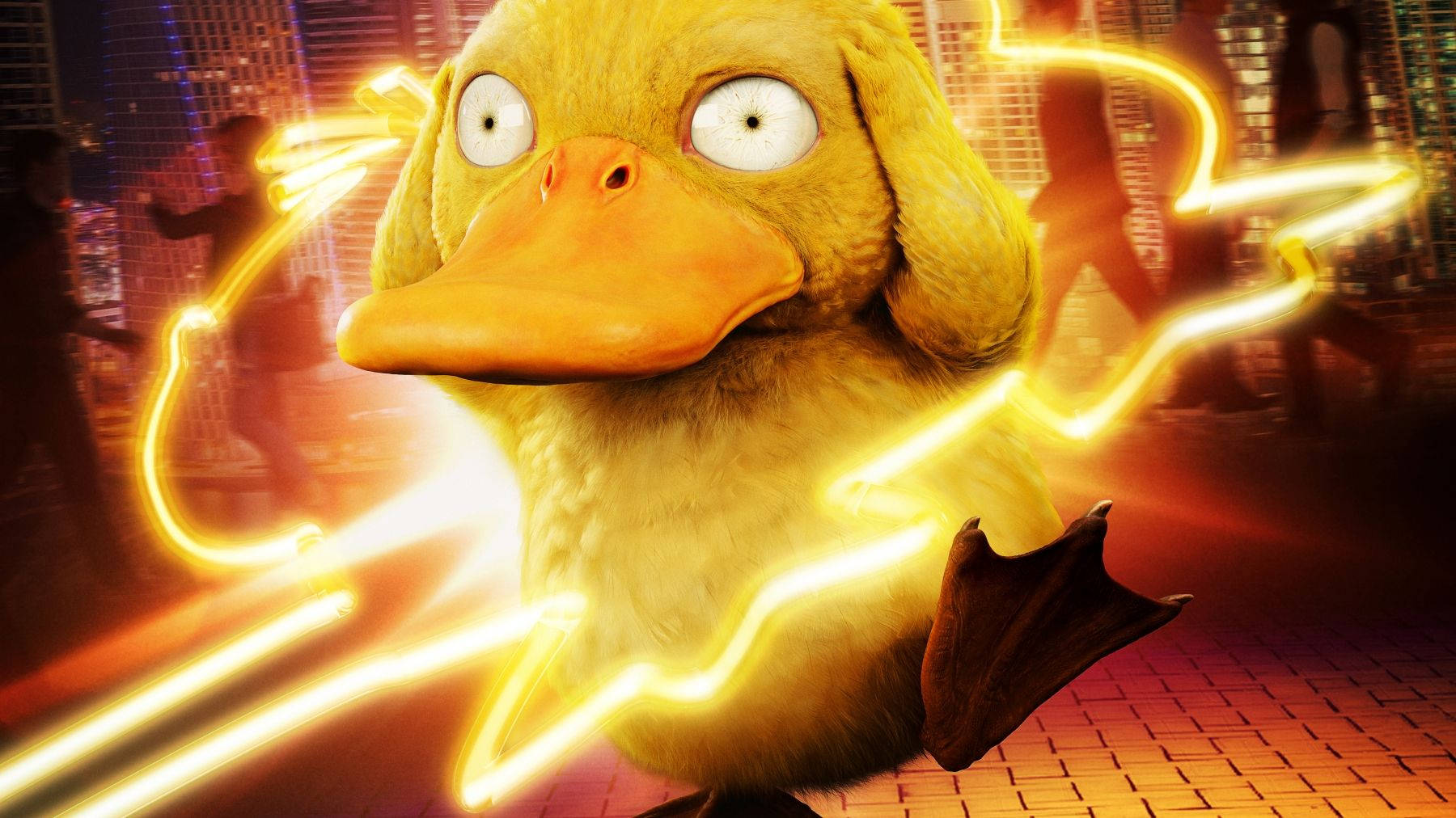 Detective Pikachu Psyduck Wallpaper