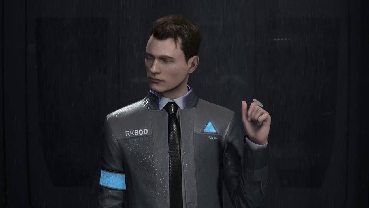 Detroit: Become Human Connor Half-body Portrait Wallpaper