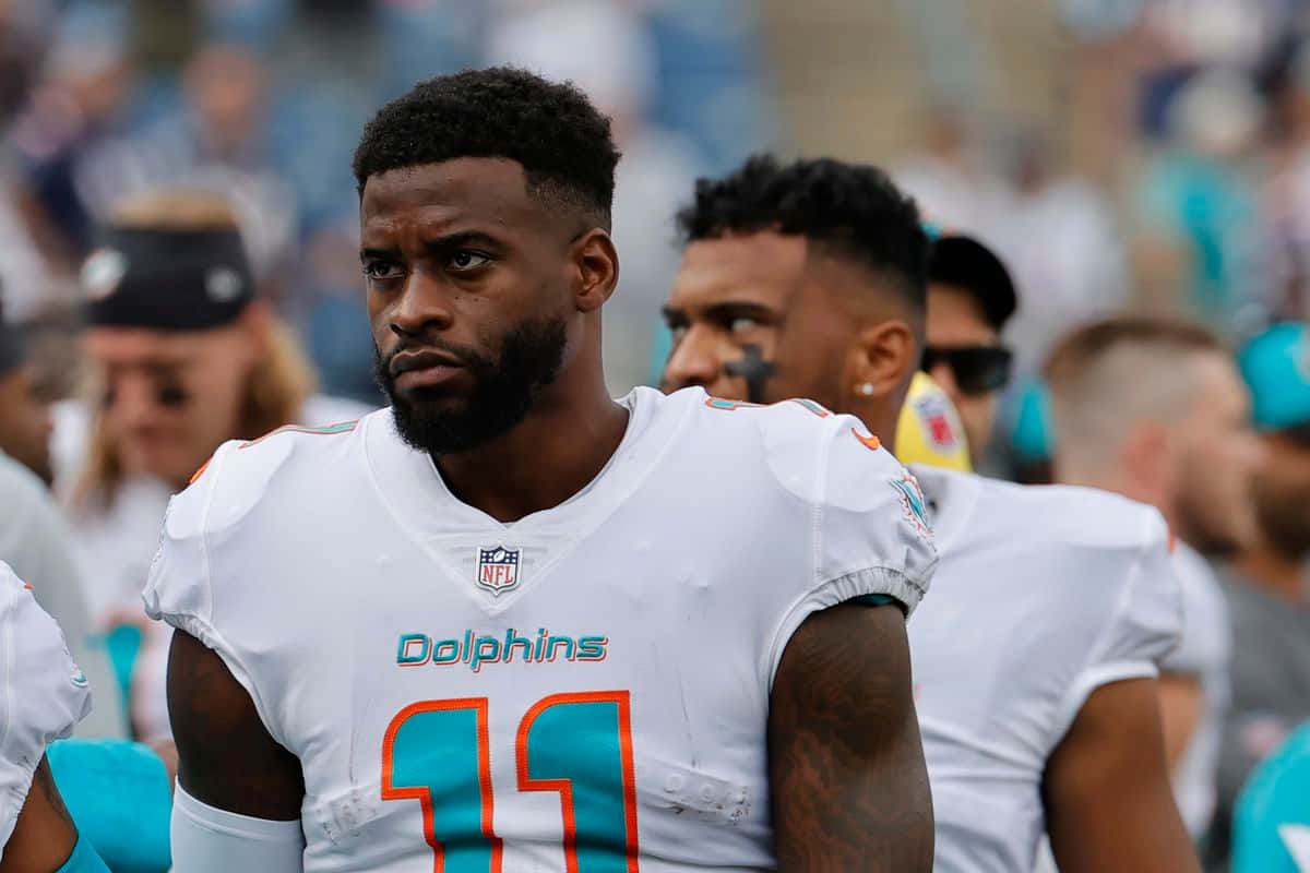 Devante Parker Miami Dolphins Game Day Wallpaper