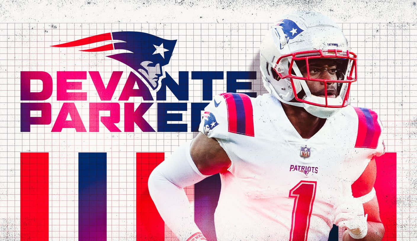 Devante Parker New England Patriots Promotional Graphic Wallpaper