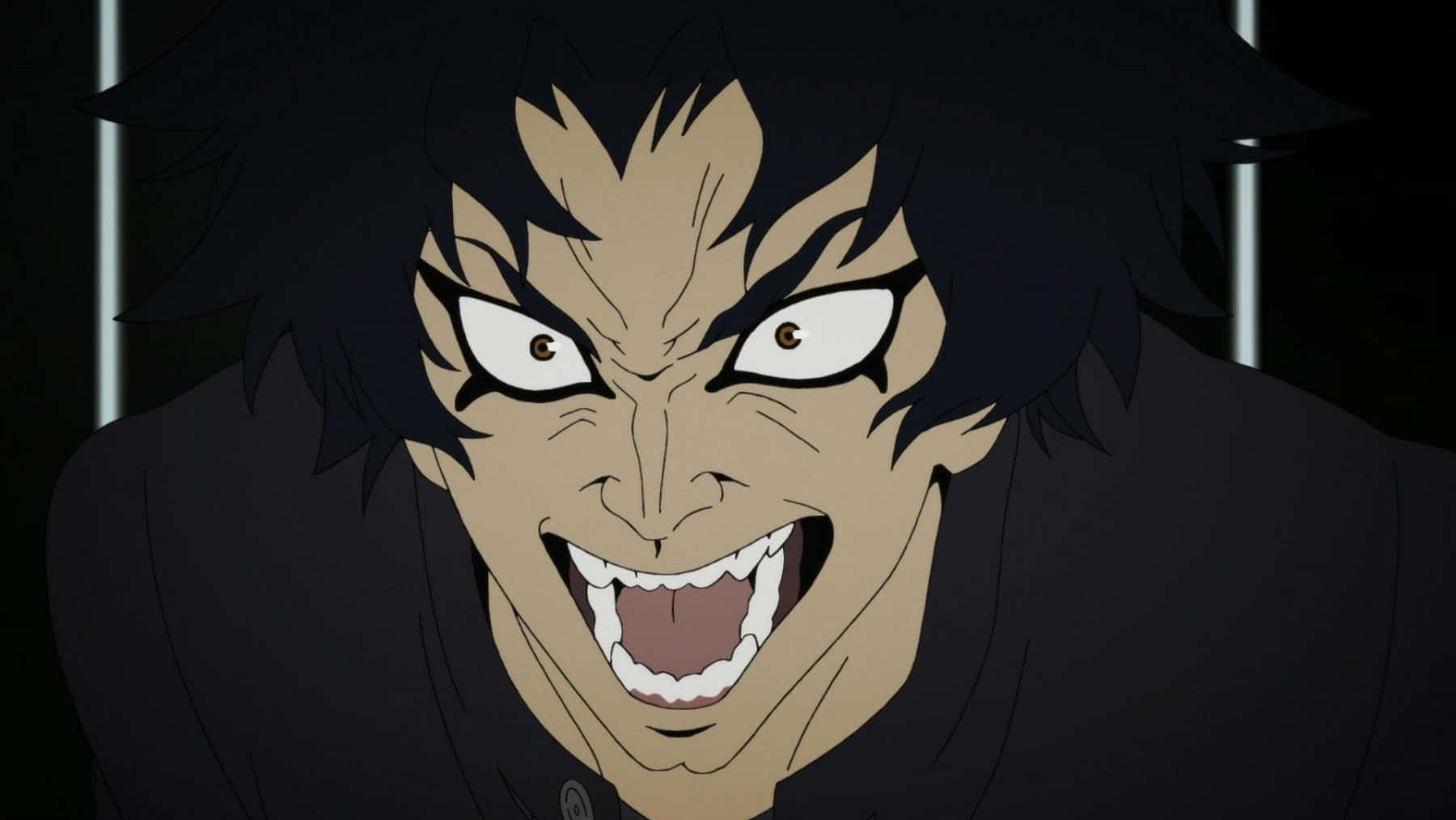 Devilman Crybaby Akira Fierce Expression Wallpaper