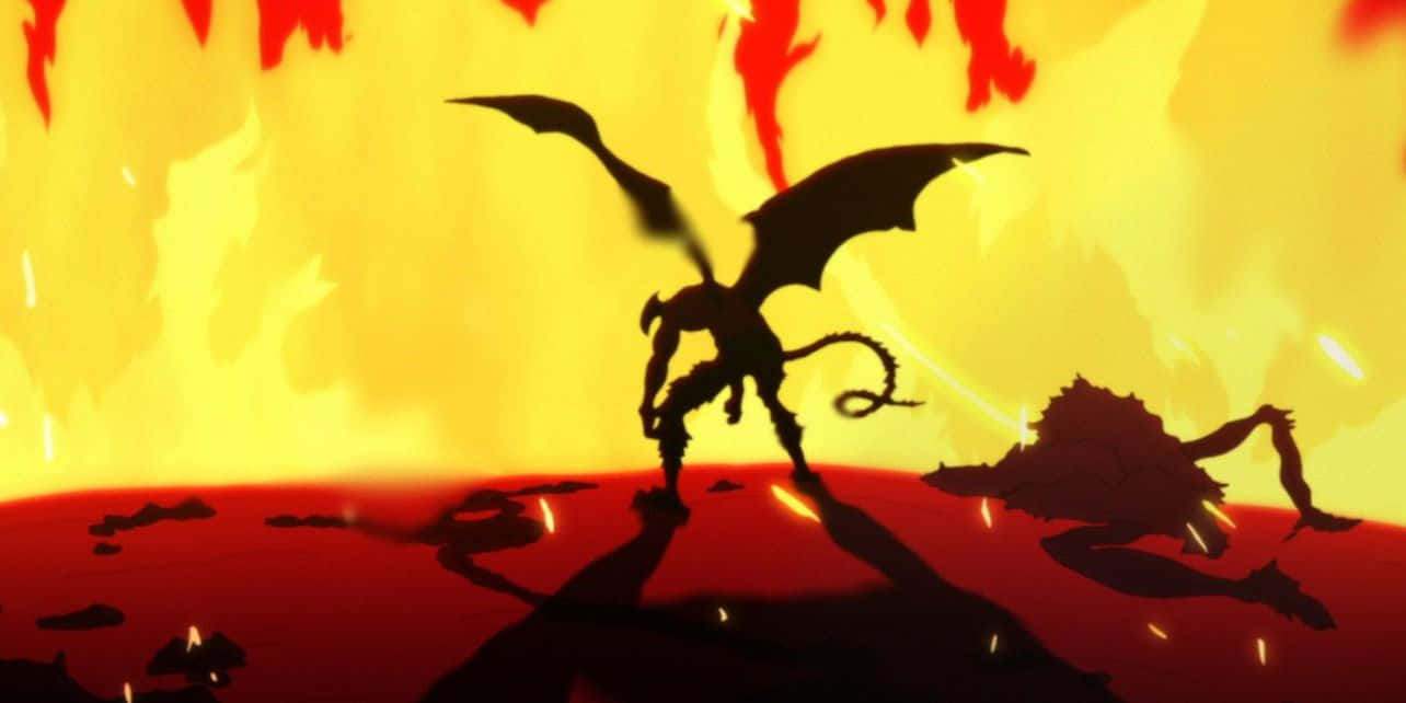 Devilman Crybaby Amon 1284 X 642 Wallpaper Wallpaper