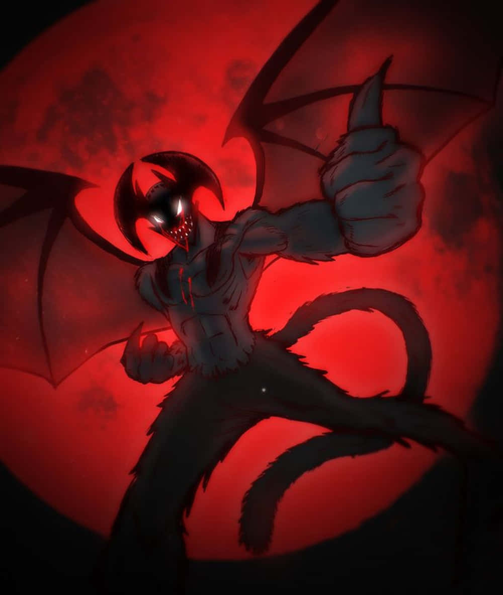 Devilman Crybaby Amon Artwork Wallpaper