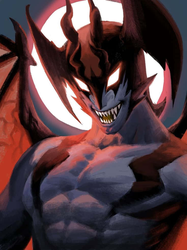 Devilman Crybaby Amon Artwork Wallpaper