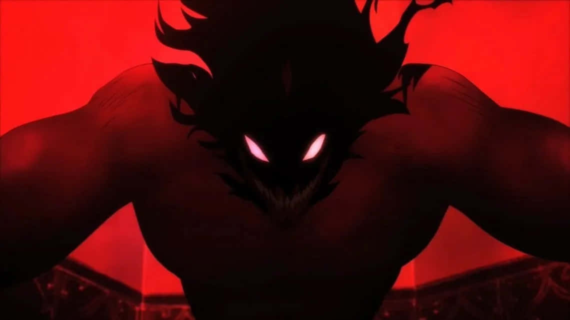 Devilman Crybaby Amon Silhouette Wallpaper