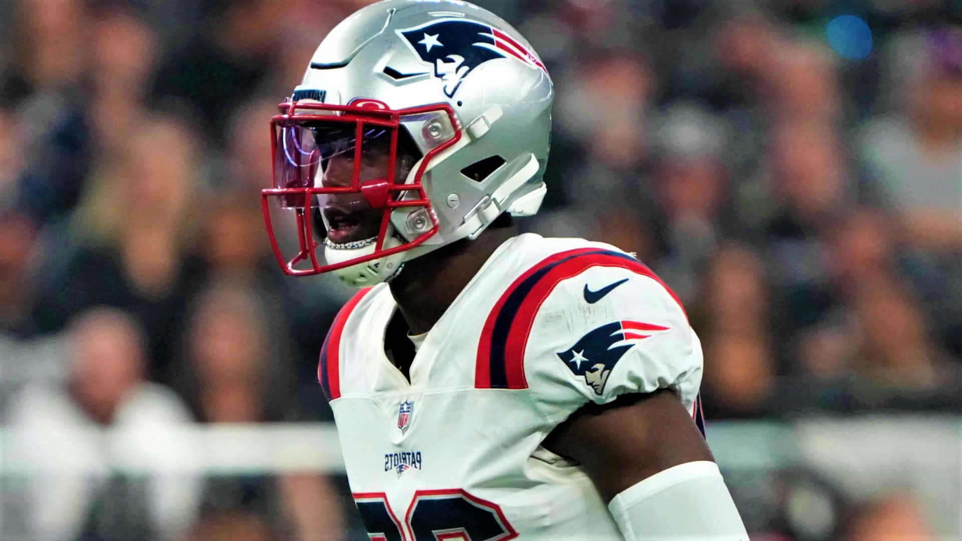 Devin Mccourty In Action Wallpaper