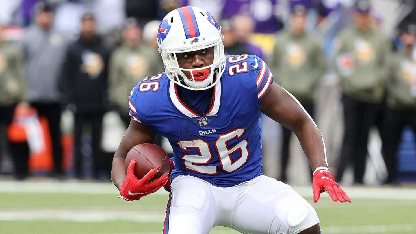 Devin Singletary Buffalo Bills Action Run Wallpaper