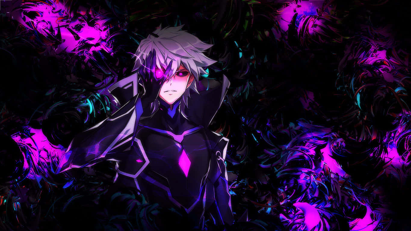 Diabolical Purple Boy [wallpaper] Wallpaper