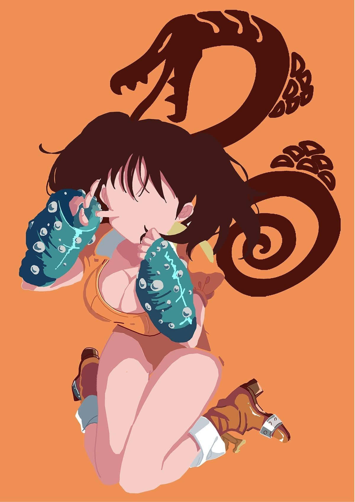 Diane, The Serpent's Sin Of Envy, From Seven Deadly Sins Wallpaper