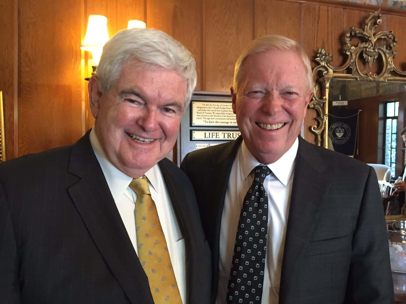 Dick Gephardt An Newt Gingrich Wallpaper