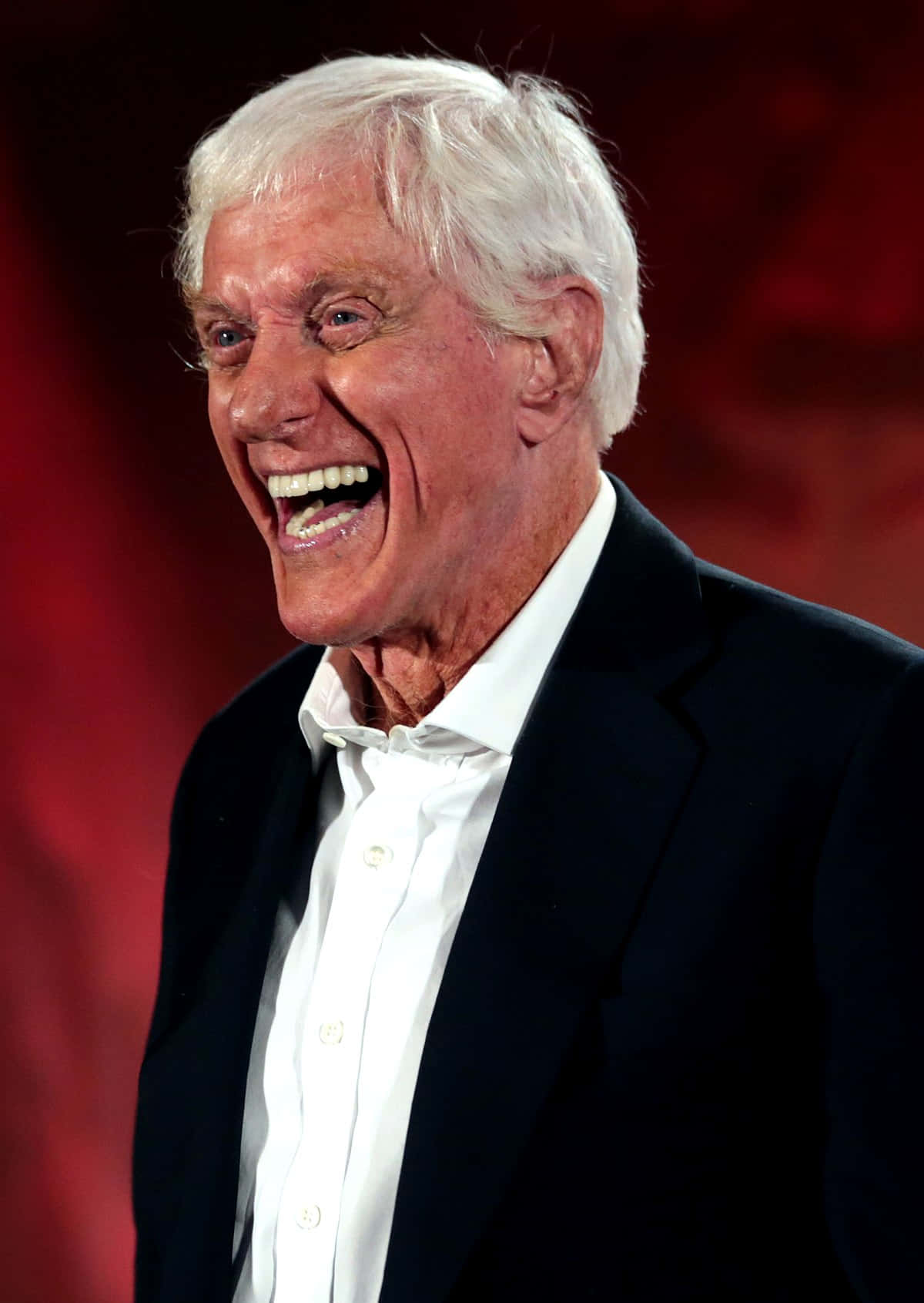 Dick Van Dyke Laughing Portrait Wallpaper