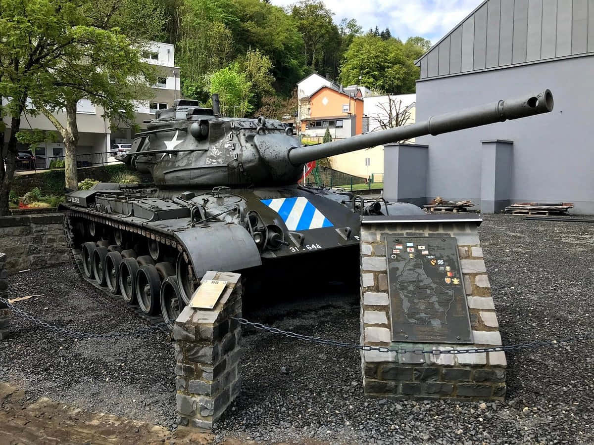 Diekirch Military Museum Exhibit Tank Wallpaper