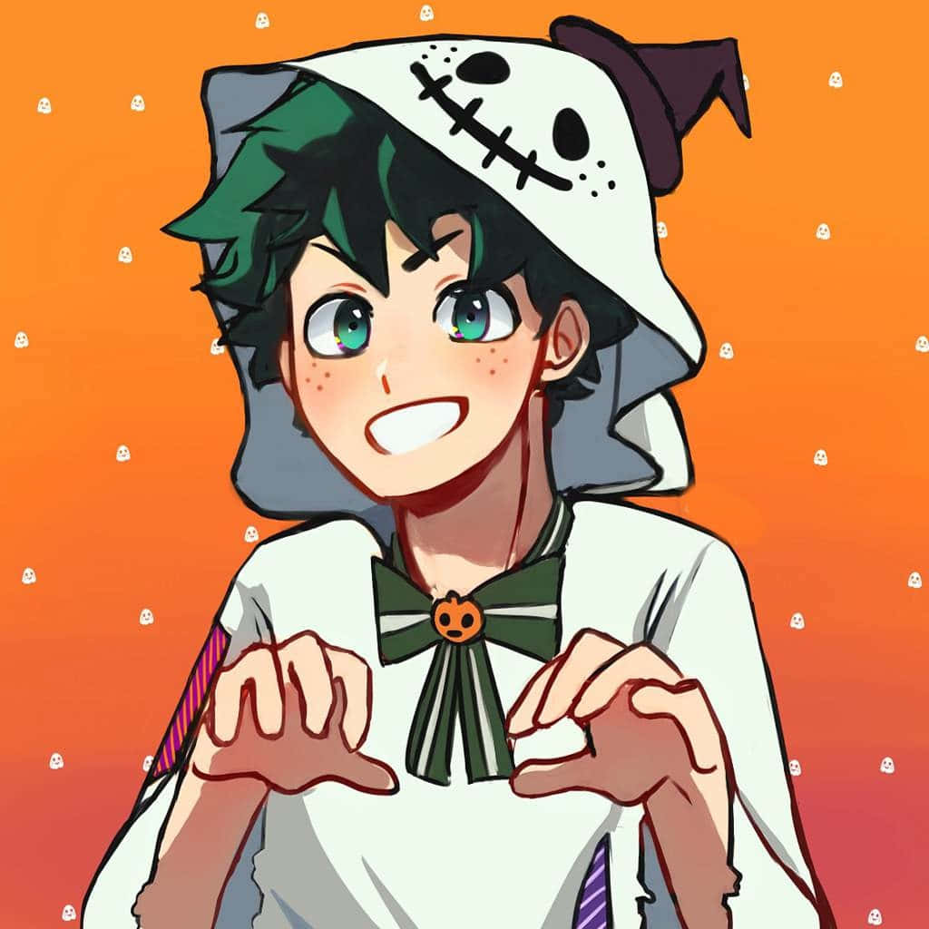 Digital Art My Hero Academia Halloween Izuku Midoriya Wallpaper