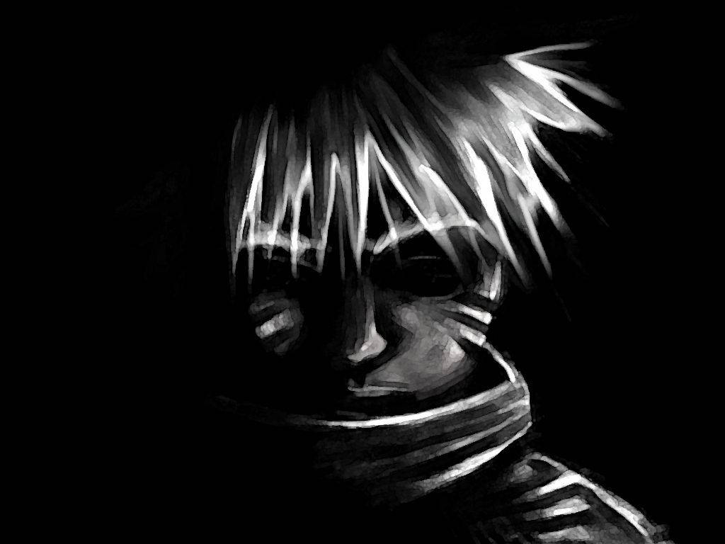 Digital Painting Of Uzumaki Naruto Black Wallpaper