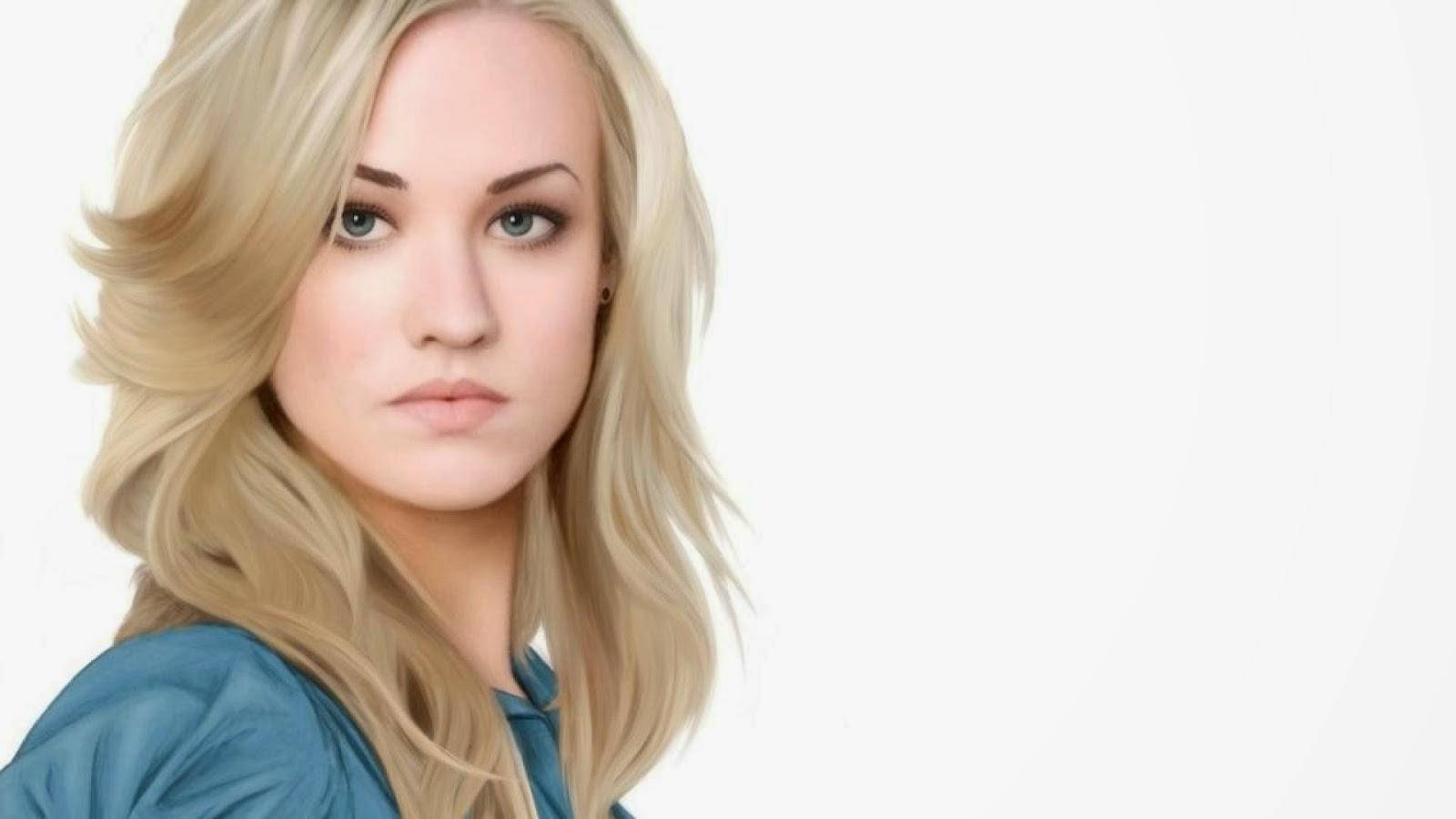 Digital Painting Of Yvonne Strahovski Wallpaper